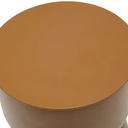 Milly Metal Stool - Ocre at online8 furniture store Auckland