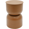 Milly Metal Stool - Ocre at online8 furniture store Auckland