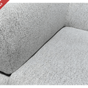 Milo 3 Seat Sofa - Dove Grey Fleck at online8 furniture store Auckland