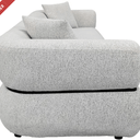 Milo 3 Seat Sofa - Dove Grey Fleck at online8 furniture store Auckland