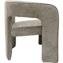 Mina Fabric Dining/Occasional Chair - Stone at online8 furniture store Auckland