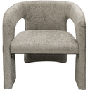 Mina Fabric Dining/Occasional Chair - Stone at online8 furniture store Auckland
