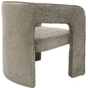 Mina Fabric Dining/Occasional Chair - Stone at online8 furniture store Auckland