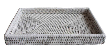 Mini Rectangular Tray White at online8 furniture store Auckland