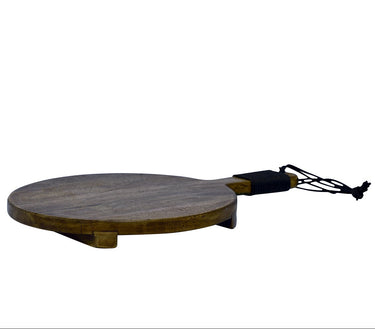 Mini Round Board - Grey Wash at Online8 Furniture Auckland NZ