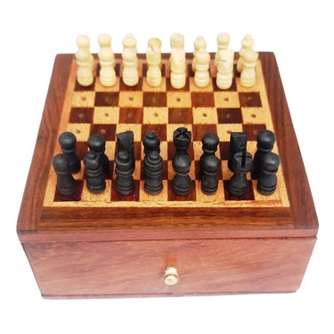 Mini Wooden Chess Set at online8 furniture store Auckland