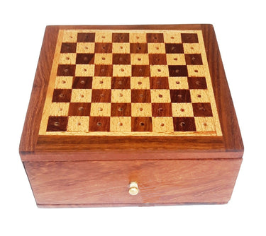 Mini Wooden Chess Set at online8 furniture store Auckland