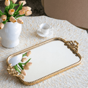 Mirror Tray - Gold at online8 furniture store Auckland