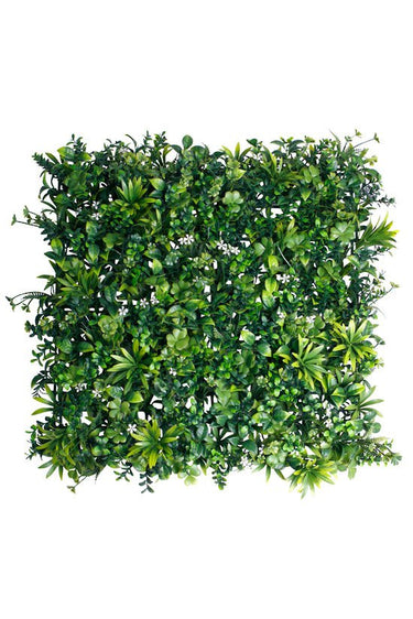 Mix Foliage Square with White Flower 50x50cm at online8 furniture store Auckland