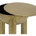 Mode Metal Side Table with Storage at online8 furniture store Auckland