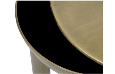 Mode Metal Side Table with Storage at online8 furniture store Auckland