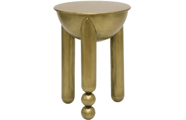 Mode Metal Side Table with Storage at online8 furniture store Auckland