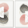 Modern Duo set of 2 Framed Canvas Prints 45x60 at online8 furniture store Auckland