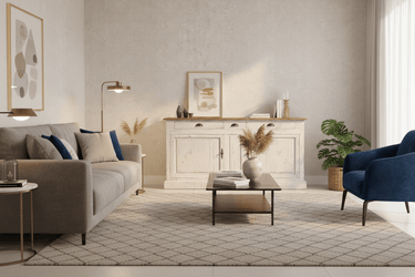 Monique Distressed 2 Door Sideboard | Buffet Table at Online8 Furniture Auckland NZ
