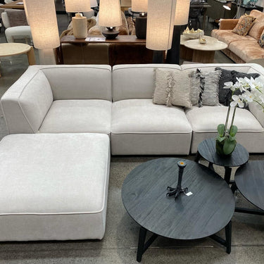 Montego Modular Sofa with Ottoman at online8 furniture store Auckland