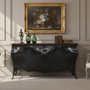 Montigny 2 Door French Sideboard - Black at online8 furniture store Auckland