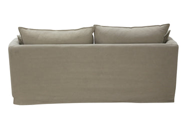Montigo 3 seater Slip Cover sofa - Taupe at online8 furniture store Auckland