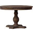 Montpellier Round Dining Table - Reclaimed Elm - 1200mm at Online8 Furniture Auckland NZ