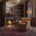 Mortimer Vintage Leather Armchair - Camel at Online8 Furniture Auckland NZ