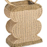Morton Paper Rope Curved Basket at online8 furniture store Auckland
