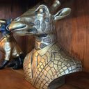 Mr Giraffe in Suite Statue - Gold Bust at online8 furniture store Auckland