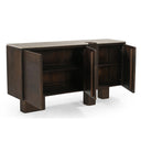 Munoz Sideboard with Stone Top – Walnut at Online8 Furniture Auckland NZ