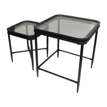 Murcia Side Table Set of 2 at online8 furniture store Auckland