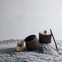 MUUBS Yami Jar w/Lid - Brown at Online8 Furniture Auckland NZ