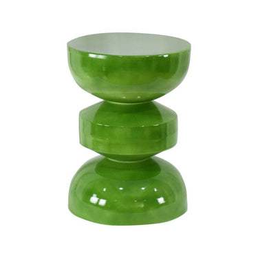 Mykonos Metal Stool 1 - Green at online8 furniture store Auckland