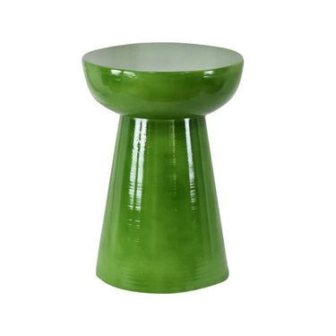 Mykonos Metal Stool 3 - Green at online8 furniture store Auckland