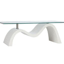 Myron Coffee Table - White at online8 furniture store Auckland