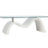 Myron Coffee Table - White at online8 furniture store Auckland