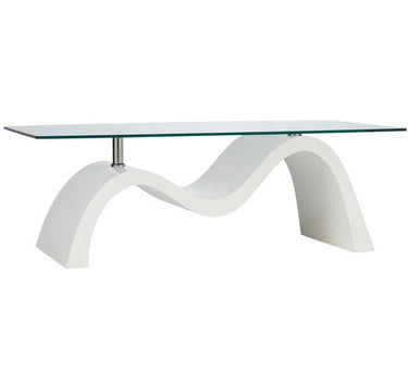 Myron Coffee Table - White at online8 furniture store Auckland
