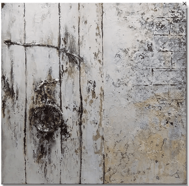 Mystery Door Oil Painting 80X80 at online8 furniture store Auckland