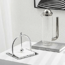 Napkin Holder Gold at online8 furniture store Auckland