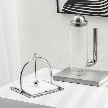 Napkin Holder Gold at online8 furniture store Auckland