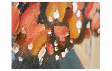 Natives Framed Canvas - Natural at online8 furniture store Auckland