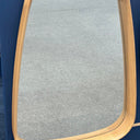 Natural Oak Oblong Framed Mirror at online8 furniture store Auckland