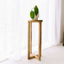 Natural Wooden Side Table at online8 furniture store Auckland
