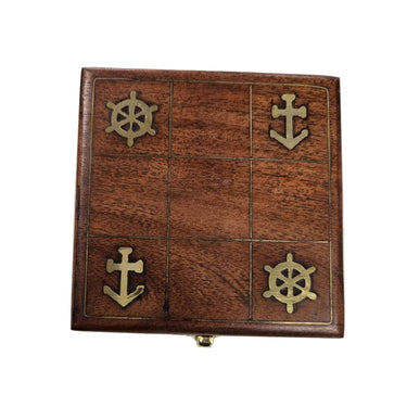 Nautical Os & Xs Set in Wooden Box at online8 furniture store Auckland
