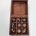 Nautical Os & Xs Set in Wooden Box at online8 furniture store Auckland