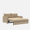 Neah Slim Sofa Bed 180cm, a 195cm-wide sofa with a 43cm seat height that pulls out to a 180 x 195cm bed