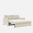 Neah Slim Sofa Bed 180cm, a 195cm-wide sofa with a 43cm seat height that pulls out to a 180 x 195cm bed