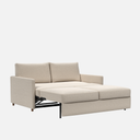 Neah Slim Sofa Bed 180cm, a 195cm-wide sofa with a 43cm seat height that pulls out to a 180 x 195cm bed