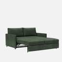 Neah Slim Sofa Bed 180cm in Taura off-white, a slim-arm sofa bed with a 180cm-wide bed for modern homes