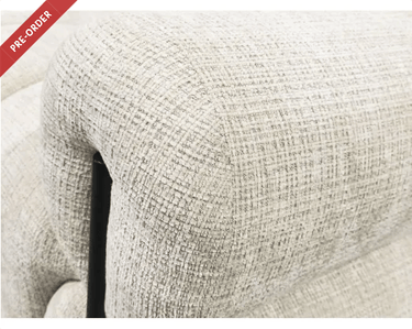 Neave 3 Seat Sofa - Textured Beige at online8 furniture store Auckland