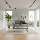 Nebraska 2 Seater Leather Sofa - Pewter at online8 furniture store Auckland