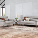 Nebraska Leather Lounge Suite - 3+2 Seater at online8 furniture store Auckland