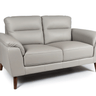 Nebraska Leather Lounge Suite - 3+2 Seater at online8 furniture store Auckland