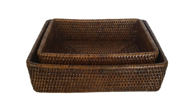 Nesting Storage Baskets Set/2 at online8 furniture store Auckland